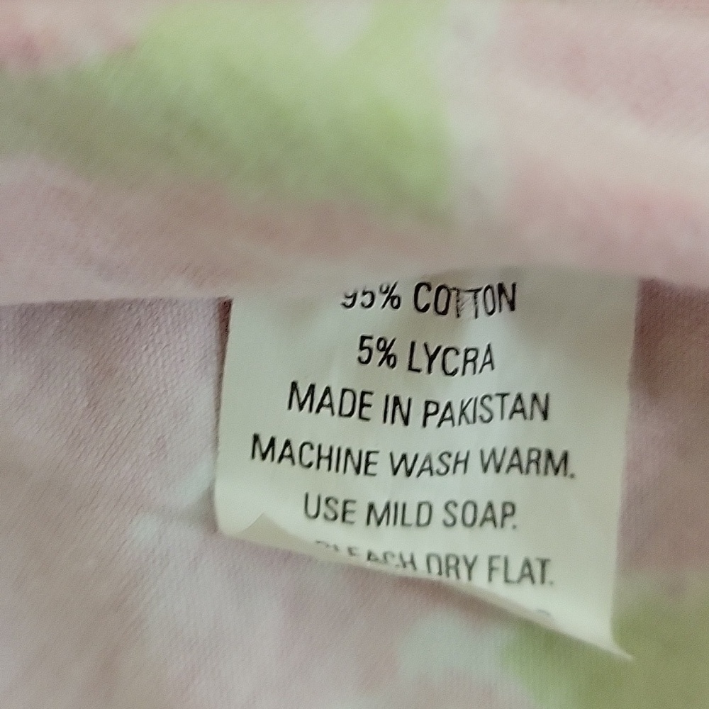 Barbara Gerwit Vintage Pink & Green Koala Print Dress Medium coastal grandma - Picture 6 of 6
